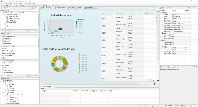 Plus simplement récupérer votre document SAP Lumira Discovery pour les intégrer facilement à votre application SAP Lumira Designer.