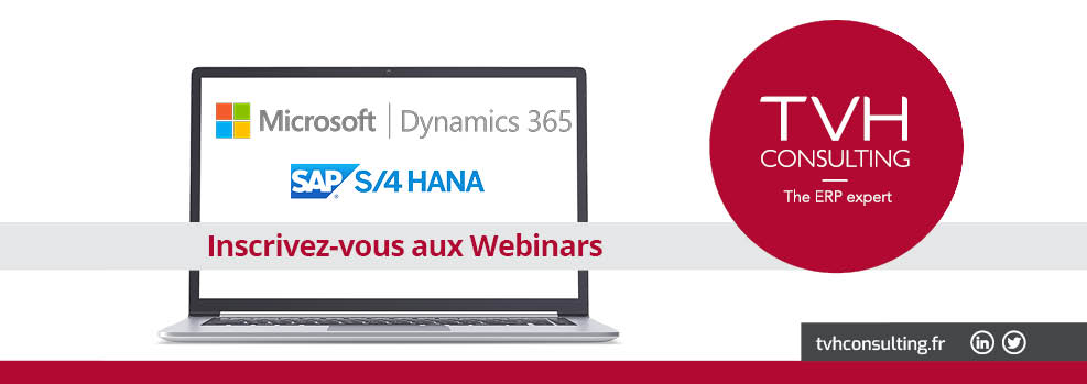 Inscrivez-vous au webinars Microsoft ou SAP