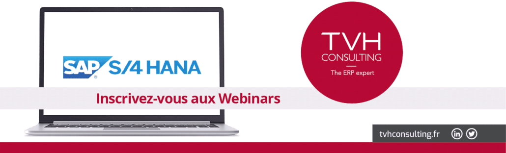 Inscrivez-vous aux prochains webinars SAP