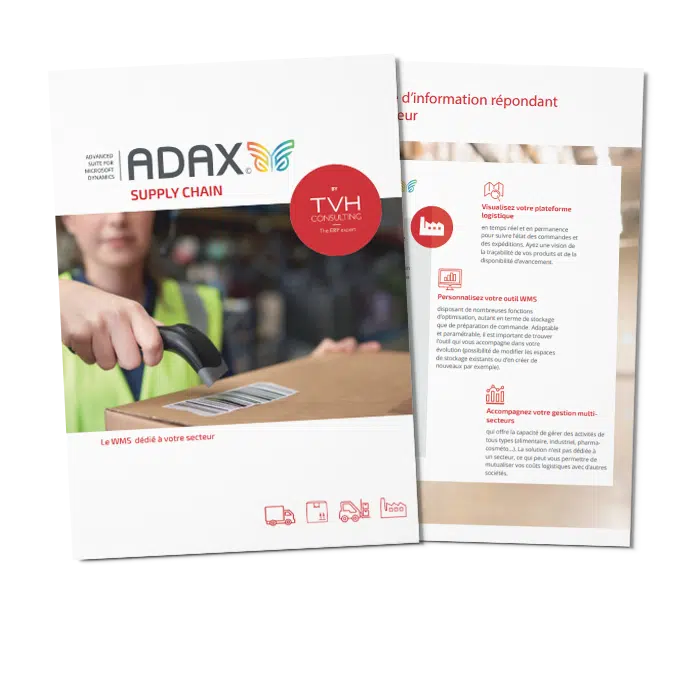 Consultez les fonctionnalités du WMS ADAX Supply Chain