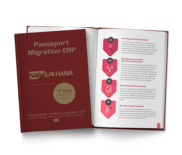 Téléchargez notre passeport Migration ERP vers SAP S/4 HANA